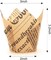 150pcs Tulip Cupcake Liners Baking Cups Muffin Liner Grease-Proof Paper Cupcake Wrappers for Wedding, Birthday Party, Standard Size (Natural Newspaper Printed)